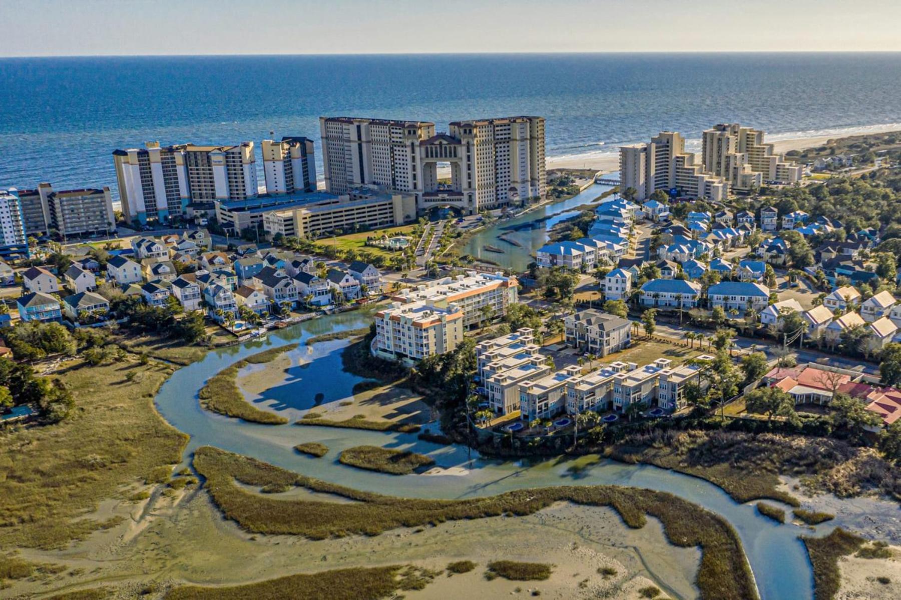 Ocean Marsh Relaxing Waterfront Loft Unit 403 Villa Myrtle Beach Eksteriør billede