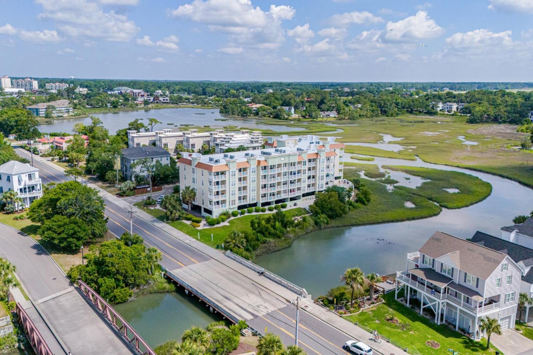Ocean Marsh Relaxing Waterfront Loft Unit 403 Villa Myrtle Beach Eksteriør billede