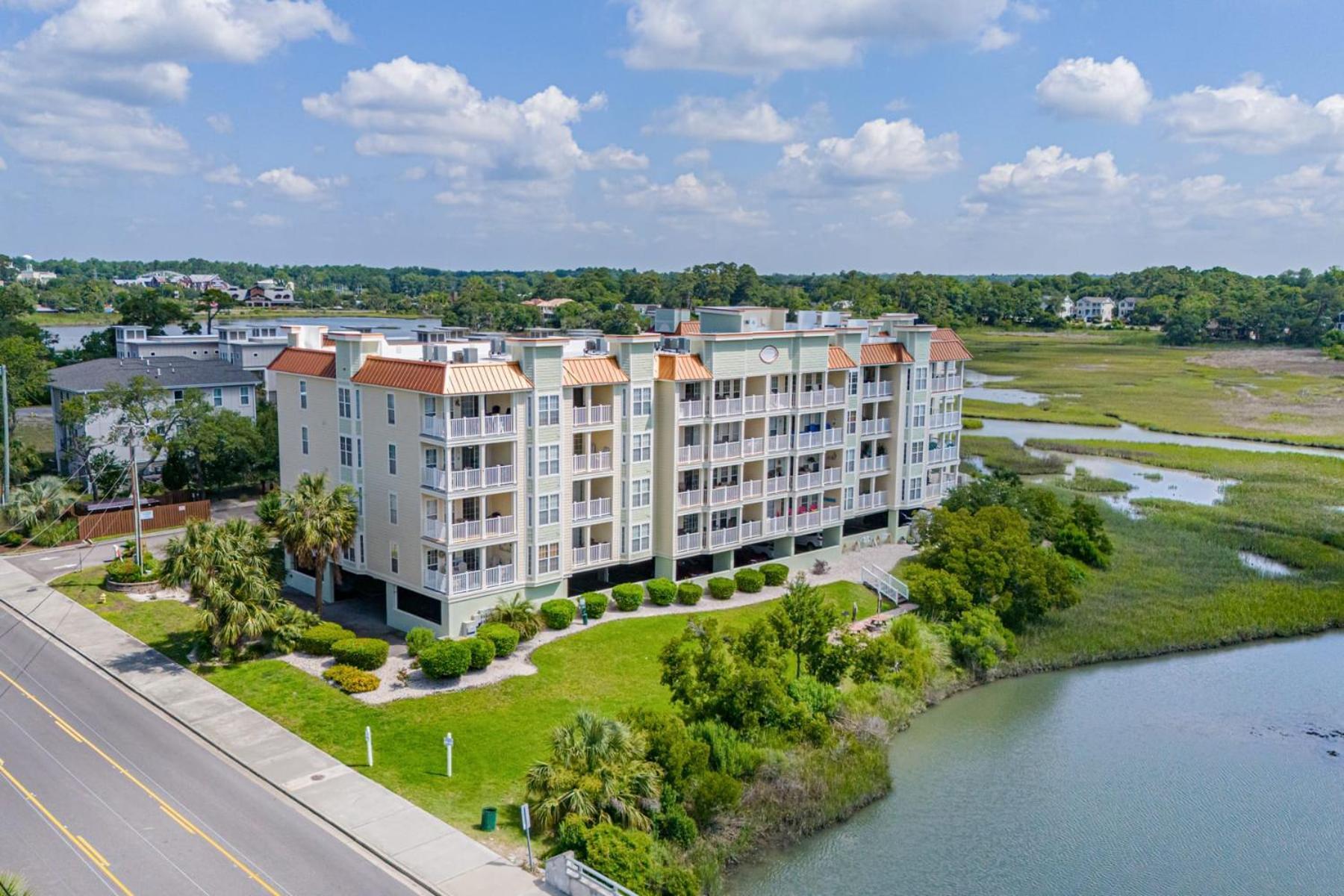 Ocean Marsh Relaxing Waterfront Loft Unit 403 Villa Myrtle Beach Eksteriør billede