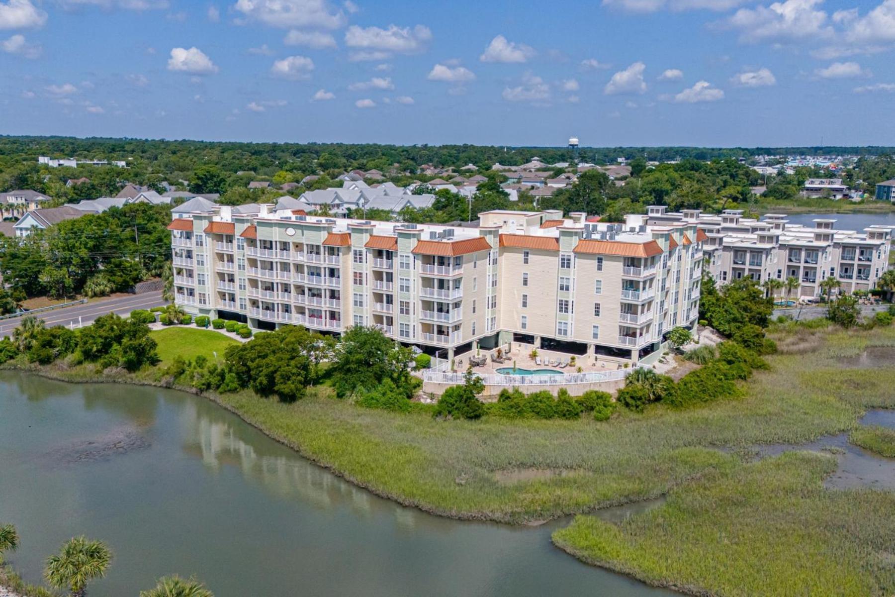 Ocean Marsh Relaxing Waterfront Loft Unit 403 Villa Myrtle Beach Eksteriør billede