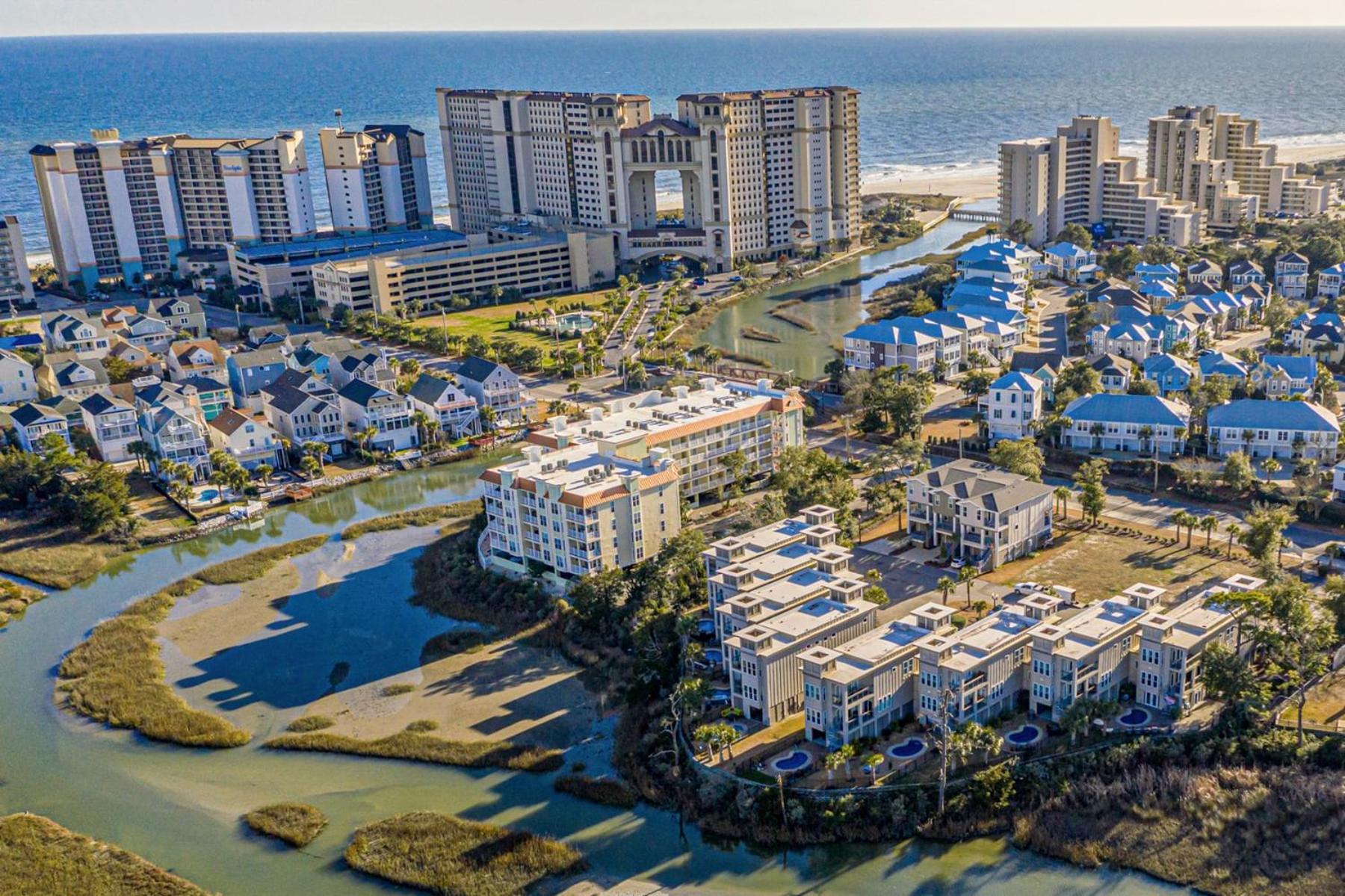 Ocean Marsh Relaxing Waterfront Loft Unit 403 Villa Myrtle Beach Eksteriør billede